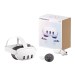 משקפי מציאות מדומה Quest 3 512GB