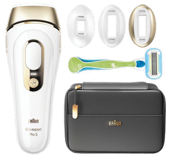 מסיר שיער בטכנולוגיית IPL Braun בראון Silk-expert Pro 5 PL5243