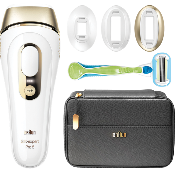 מסיר שיער בטכנולוגיית IPL Braun בראון Silk-expert Pro 5 PL5243