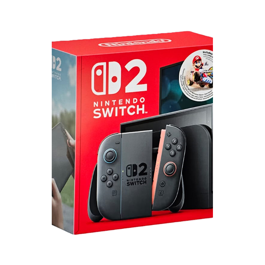 קונסולת משחק Nintendo Switch 2 + Mario Kart World