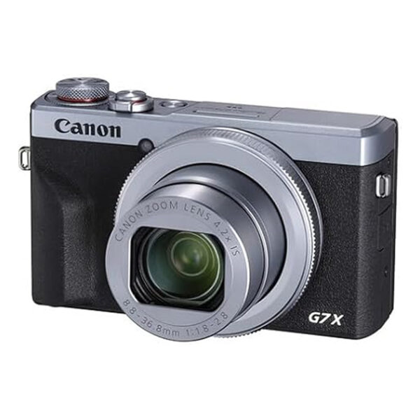 מצלמה ‏קומפקטית Canon PowerShot G7 X Mark III צבע כסוף