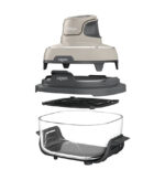 ⁦FN101 Ninja CRISPi  מערכת בישול ניידת/סיר טיגון מזכוכית 4 ב-1⁩ – תמונה ⁦5⁩