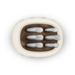 ⁦בלוק סכינים סמאג  SMEG KBSF02 KNIFE BLOCK⁩ – תמונה ⁦4⁩