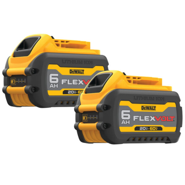 DEWALT DCB606 FLEXVOLT 20V/60V MAX זוג סוללות